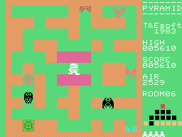 Pyramid Warp screenshot 7 for MSX